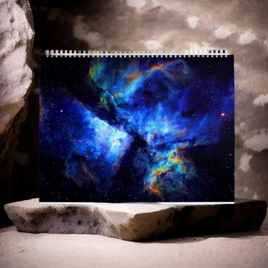 Mystieke nevel Outer Space Exploration Astronomy Kalender