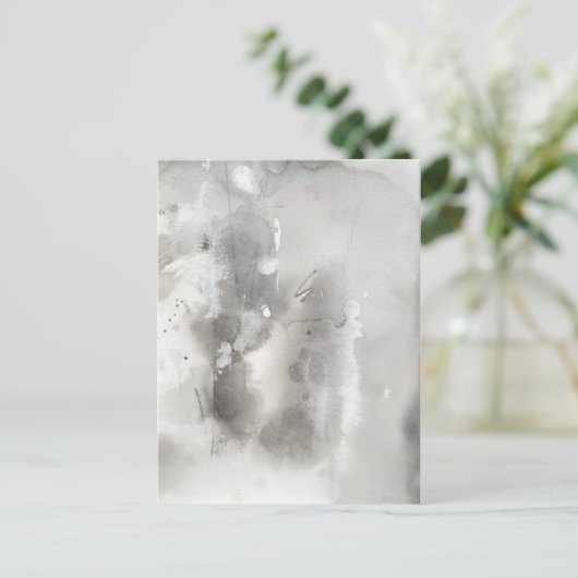 Mystieke objecten - grijs briefkaart (Staand voorkant)