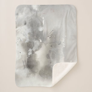 Mystieke objecten - grijs sherpa deken