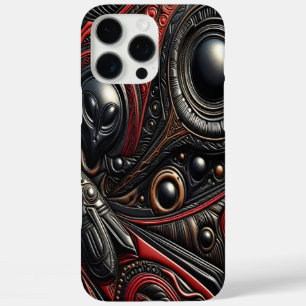 Mystieke ontmoeting met een kosmische buitenaardse iPhone 16 pro max hoesje