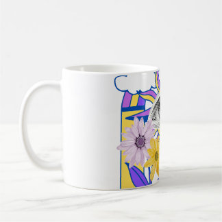 Mystieke Oog Regenboog Boog Kleurrijk Bloemig Boho Koffiemok