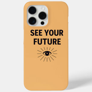 Mystieke Oog Zie Je Toekomst Minimalistische iPhon iPhone 15 Pro Max Hoesje