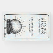 Mystieke Opal Antieke Kristallen Bol Helderziende Spandoek (Horizontaal)