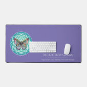 Mystieke Paarse vlinder Mandala Tarot lezen Bureaumat (Keyboard & Muis)