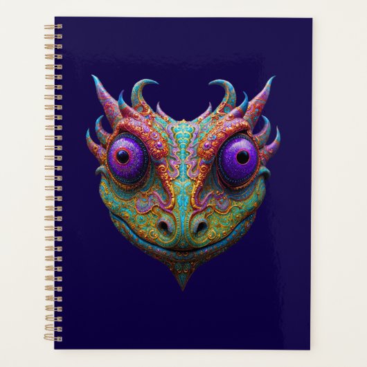 Mystieke Pad/Gecko/Kikker Planner (Voorkant)