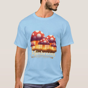 Mystieke paddestoelengloed. t-shirt