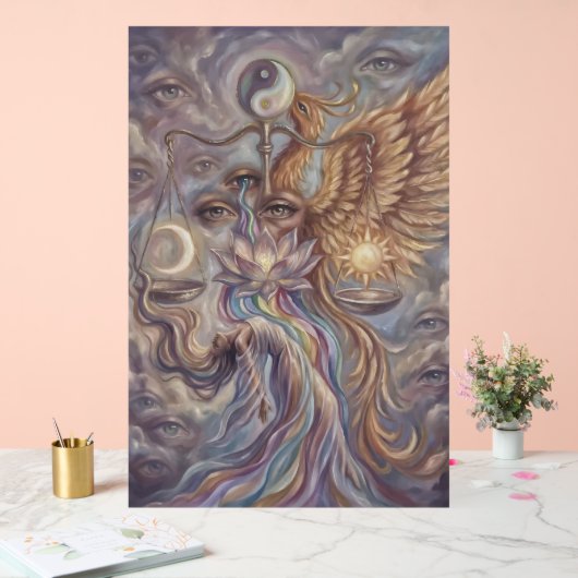 Mystieke Phoenix Wedergeboorte Poster (Huwelijk)