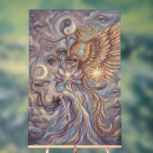Mystieke Phoenix Wedergeboorte Poster (Neutraal)