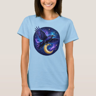 Mystieke Raaf met Kwartiermaan T-shirt