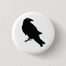 Mystieke Raven Button Pin: Omhels Elegantie en En