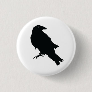 Mystieke Raven Button Pin: Omhels Elegantie en En