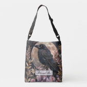 Mystieke Raven Kristal Crossbody Tas (Achterkant)