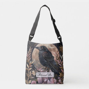 Mystieke Raven Kristal Crossbody Tas