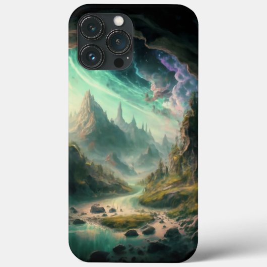 Mystieke Rivier - betoverde Landschap Telefoon Cas Case-Mate iPhone Case (Achterkant)