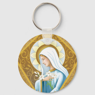 Mystieke Roos Sleutelhanger