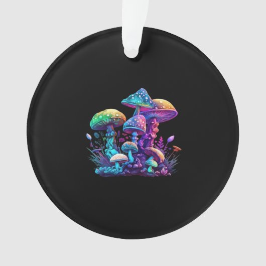 Mystieke Shroom - Whimsigoth en Witchcore Wonderl Ornament (voorkant)