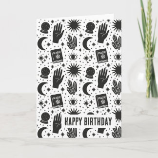 Mystieke symbolen kaart