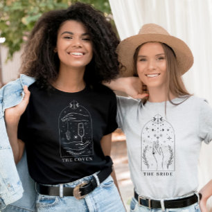 Mystieke Tarotkaart Bachelorette Feest The Coven T-shirt