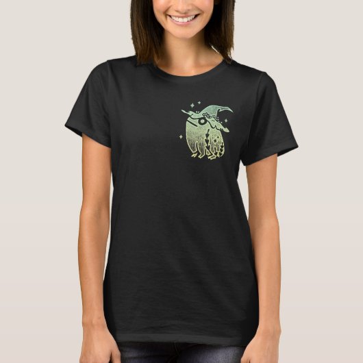 Mystieke Toad Witch Kikker Amfibie Kikker T-shirt (Voorkant)