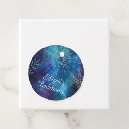 Mystieke Waterverf vrijgezellenfeest Bedankjes Labels