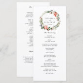 Mystieke Winter | Modern Huwelijks Programma (Voorkant / Achterkant)