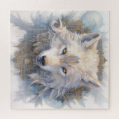 Mystieke Wolf puzzel Legpuzzel (Horizontaal)