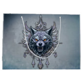 Mystieke wolfskop. groot cadeauzakje (Achterkant)