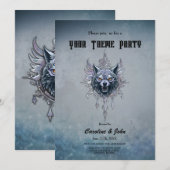 Mystieke wolfskop. kaart (Voorkant / Achterkant)