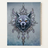 Mystieke wolfskop. planner (Achterkant)