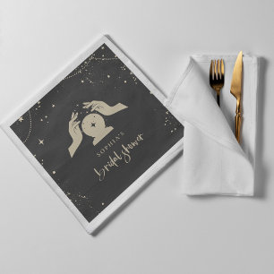 Mystieke Zodiac Tarotkaart Hemels Bruidsbad Servet