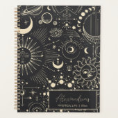 Mystieke Zon & Maan Planner (Voorkant)