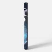 Mystieke zwart-wit kitten | Waterverf Cat Case-Mate iPhone Case (Achterkant / Links)