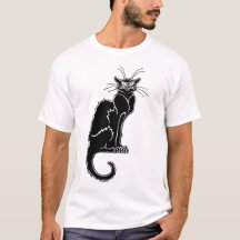Mystieke Zwarte Kat – Silhouet van Schaduw"
