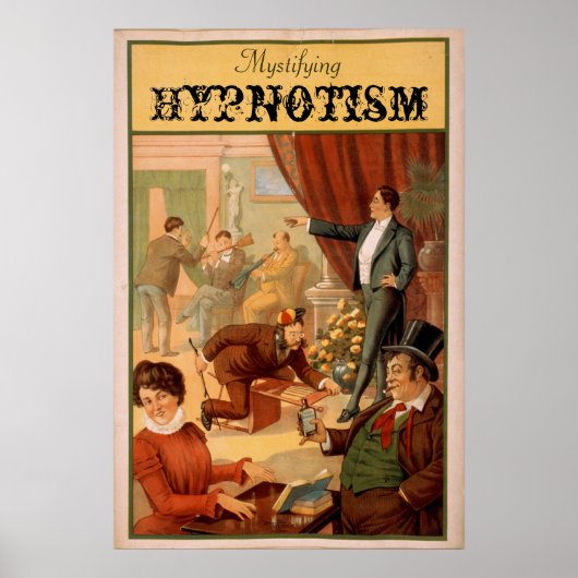 Mystificerend Hypnotisme VAUDEVILLE Poster (Voorkant)