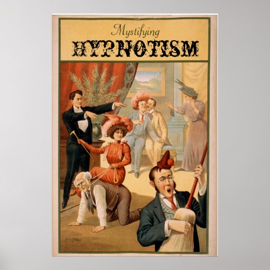 Mystifier l'hypnotisme Affiche VAUDEVILLE (Devant)