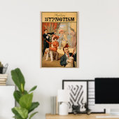 Mystifier l'hypnotisme Affiche VAUDEVILLE (Bureau à domicile)