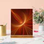 Mystique Abstrait Fractal Art Moderne Couleurs cha (Mariage)