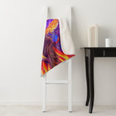 Mystique coloré Phoenix couverture Sherpa (En situation)