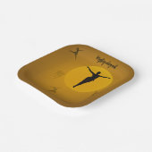 Mystique Elegant Dance Papieren Bordje (Gebogen)