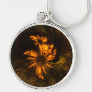 Mystique Garden Abstract Art Small Sleutelhanger