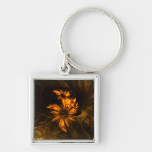 Mystique Garden Abstract Art Small Sleutelhanger