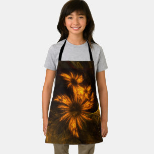 Mystique Garden Abstracte Art Apron Schort