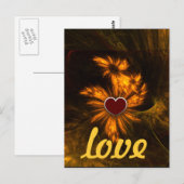 Mystique Garden Love Briefkaart (Voorkant / Achterkant)