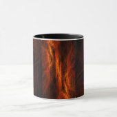 Mystique Jungle Abstraite Mug de café (Centre)