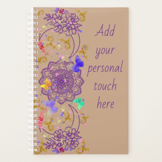 Mystique, Mandala Daily Planner (Devant)