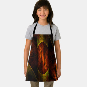 Mystique Oerwoud Abstract Art Apron Schort