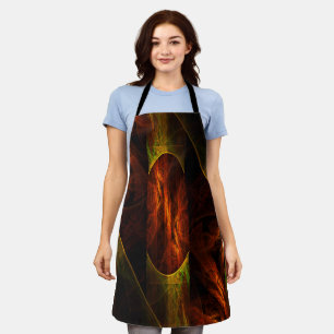 Mystique Oerwoud Abstract Art Apron Schort