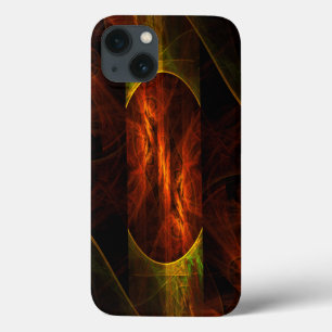 Mystique Oerwoud Abstracte Kunst iPhone 13 Hoesje