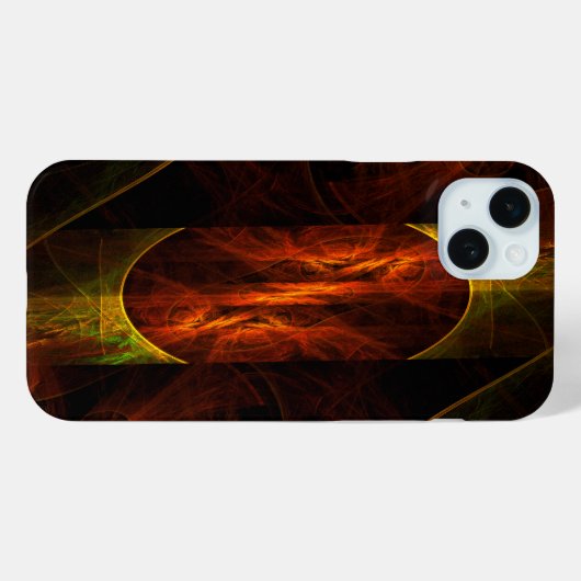 Mystique Oerwoud Abstracte Kunst Case-Mate iPhone Case (Achterkant (horizontaal))