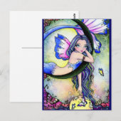 Mystique papillon - Carte postale (Devant / Derrière)